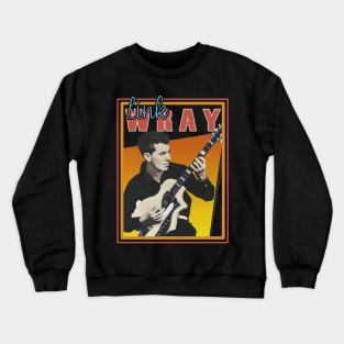 Stringed Style Statement Link's Musical Mastery on Display Crewneck Sweatshirt